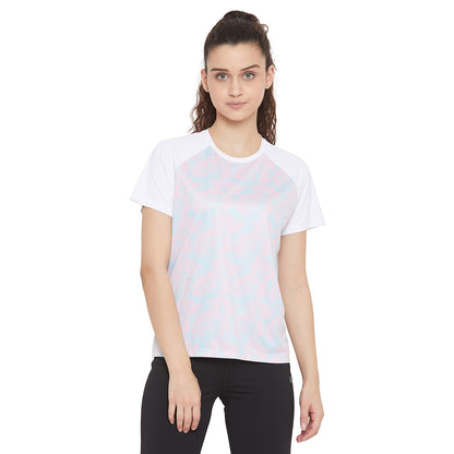 Sublimation Light Pink T-Shirt for Women