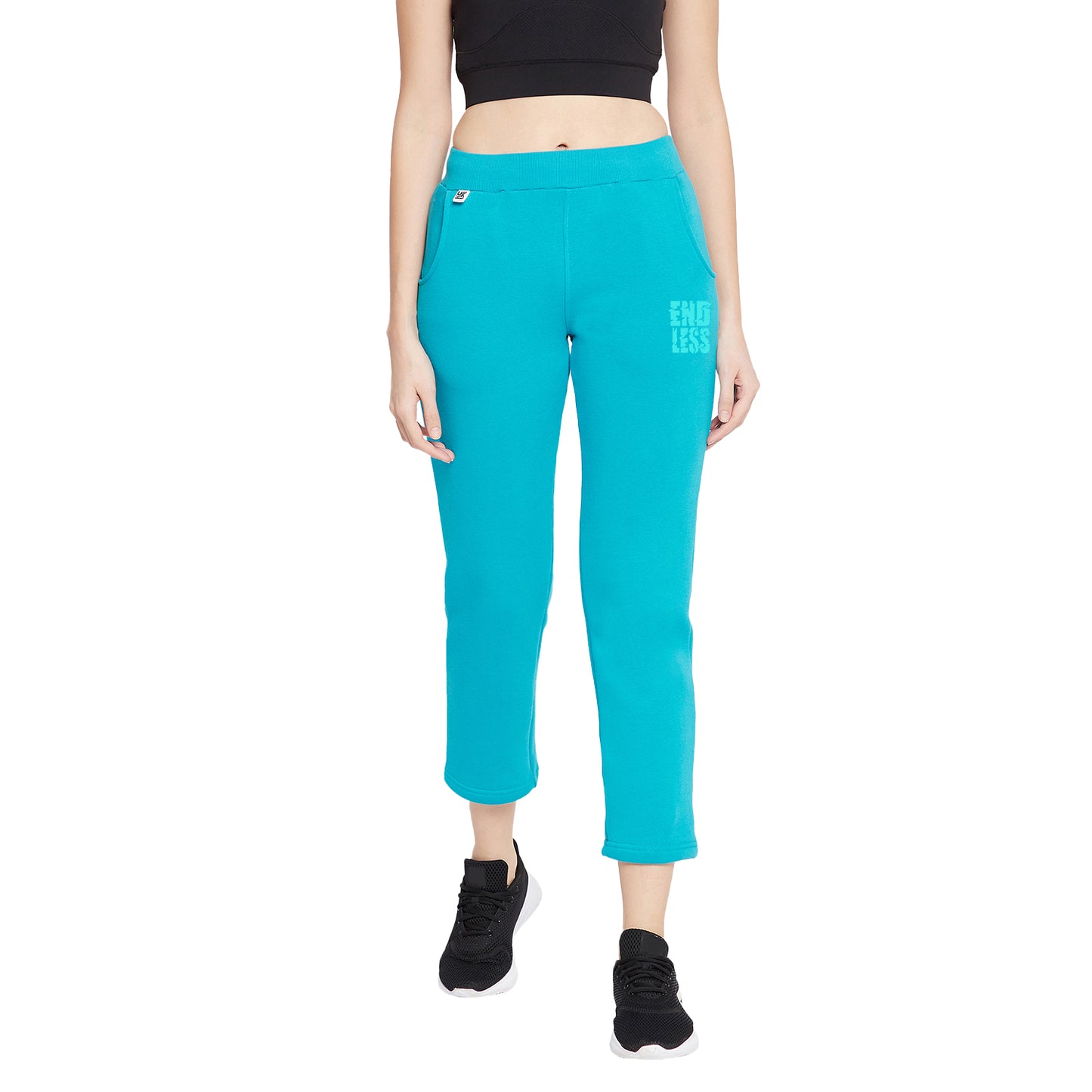 Women Endless Track Pants Blue Color