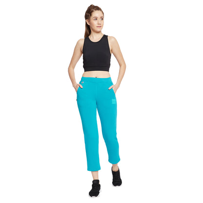 Women Endless Track Pants Blue Color