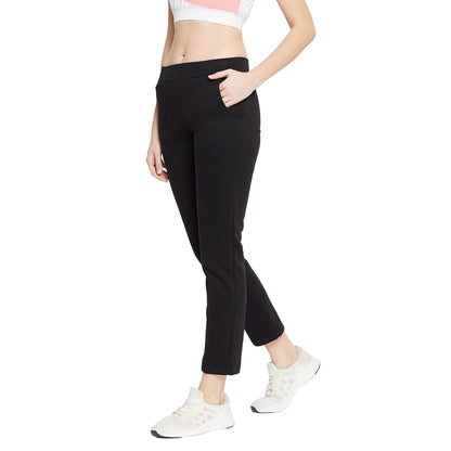 Women Track Pants Black Color