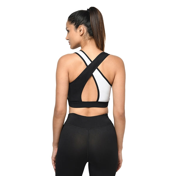 Women Non-Wired Active Yoga Bra Black Color